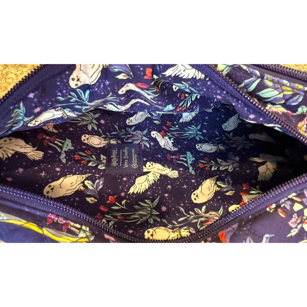 Vera Bradley Harry Potter Forbidden Forest Mini Sling Backpack Quilt Cotton Bag - Picture 6 of 9